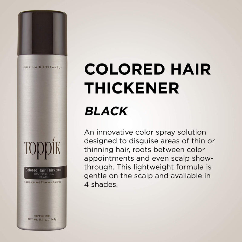 Toppik Colored Hair Thickener Spray 5.1 oz